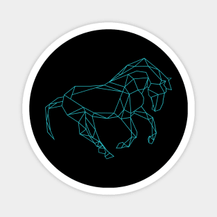 horse outline design Magnet